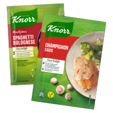Knorr mix voor saus, soep of maaltijd